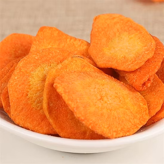 High Quality Healthy Snack Freeze Dried Vegetable Fd Carrot